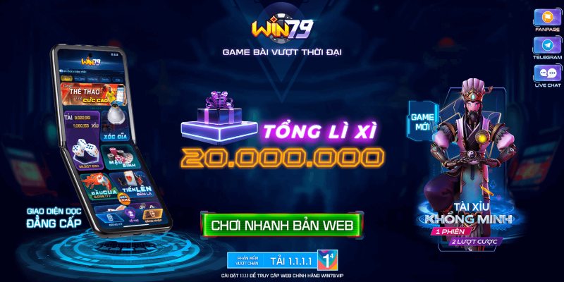 Những lý do nên đăng ký Win79